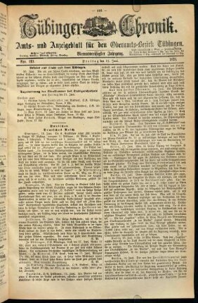 493-514, 21. Juni (Nro. 119) - 25. Juni (Nro. 122)