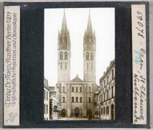 Caen: Saint Etienne, Westfassade (Stoedtner-Nr. 59078)