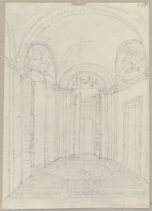Nach einem Zimmer im Palazzo de'Convertiti im Borgo zu Rom