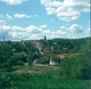 Taschenberg mit Marienkirche und Häuser am Markt : Dohna. Taschenberg mit Marienkirche und Häuser am Markt