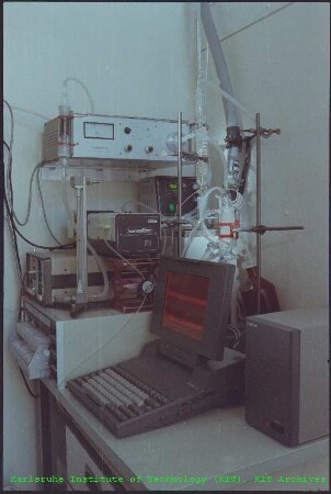 Unbekannte Messapparatur am Laboratorium für Isotopentechnik (LIT)