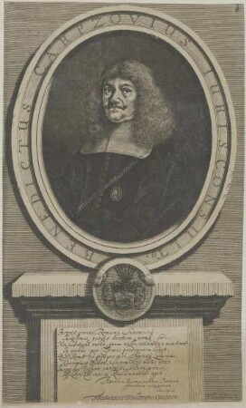 Bildnis des Benedictus Carpzo