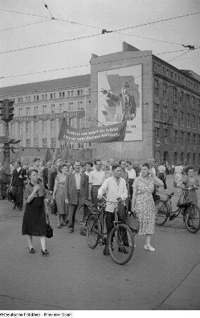 Demonstrationszug