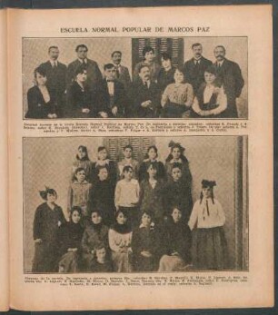 Escuela Normal Popular de Marcos Paz - [Fotografías]