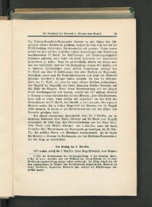 Der Einsatz der 7. Res.Div.