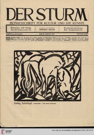 Zehntes Heft (Januar 1917)