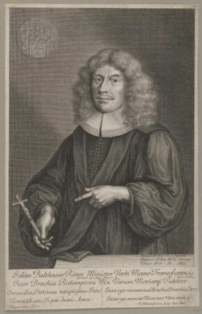 Bildnis des Johan Balthasar Ritter