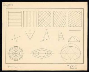 Studienarbeiten: Geometrische Figuren