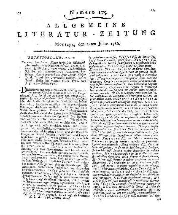 Hanzely, V.: Grundlinien der heutigen Reichshofrathspraxis. Hauptbd. u. Forts. Frankfurt, Leipzig: Göbhardt 1785