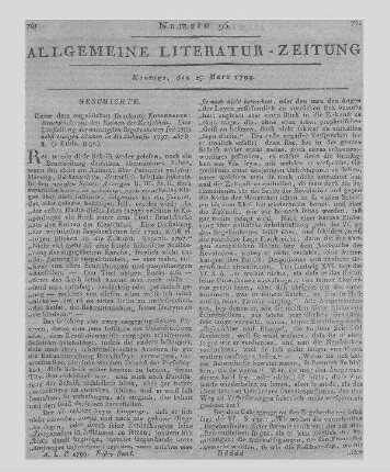 Rastatter Congreß-Taschenbuch. Karlsruhe: Macklot; Rastatt: Sprinzing 1799