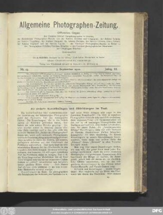 Nr. 23. 5. September 1902. Jahrg. IX.