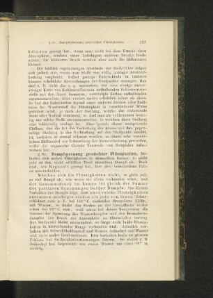 § 84. Dampfspannung gemischter Flüssigkeiten.
