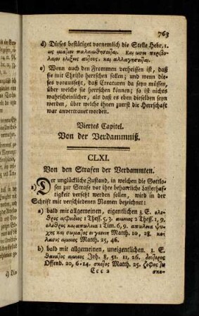 763-768, Viertes Capitel (CLXI - CLXIII)
