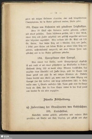 Fünfte Abtheilung