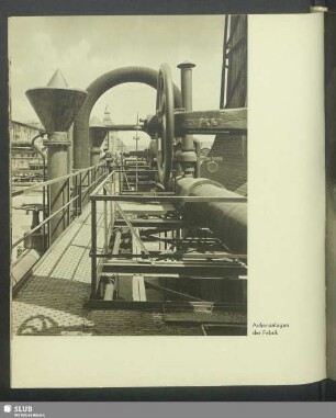 Außenanlagen der Fabrik