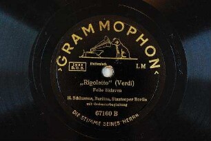"Rigoletto" : Feile Sklaven / (Verdi)