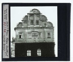 Dessau, Residenzschloss : Außenansicht, Westgiebel
