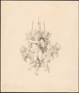 Deckenleuchter, Rom: Ansicht