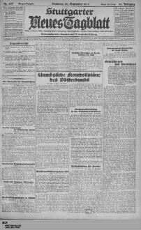 Stuttgarter neues Tagblatt : südwestdeutsche Handels- und Wirtschafts-Zeitung