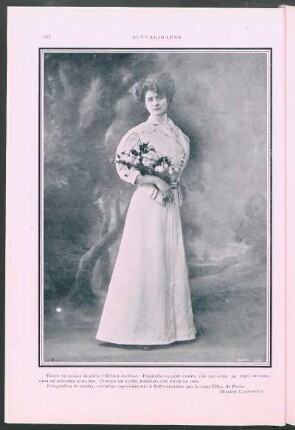 Traje de sarga blanca