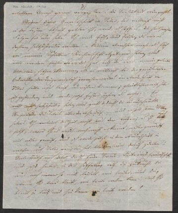 Brief an Albertine Mendelssohn-Bartholdy und Minna Heydemann : 27.03.1832