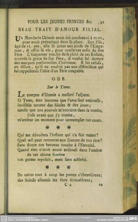 Beau Trait D'Amour Filial