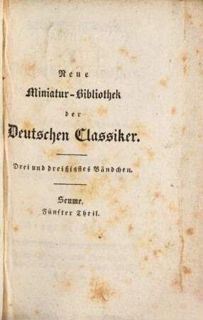 J. G. Seume's Spaziergang nach Syrakus : im Jahre 1802, 4