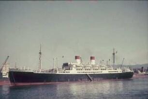 Passagierschiff "General Osorio" : Passagierschiff " General Osorio" (Jungfernhart 1929) der Hamburg-Amerikanische Packetfahrt-Actiengesellschaft (HAPAG)