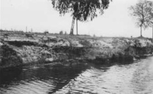 Uferschäden am Küstenkanal