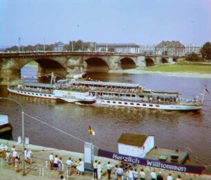 Seitenraddampfer "Dresden", 1926, Schiffswerft Laubegast