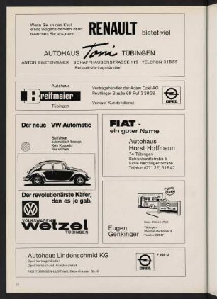 32-34, Werbung