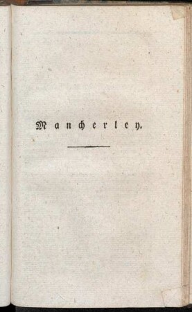 Mancherley.