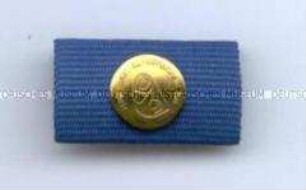 Interimsspange zur Medaille "Für hervorragende Leistungen an der Erdgastrasse" in Gold, DDR