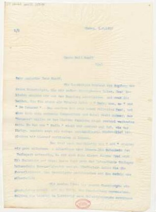 Brief an Rudolf Käser : 04.08.1915