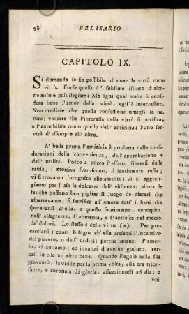 58-65, Capitolo IX.