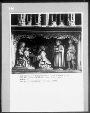 Babenhäuse Altar — Die Anbetung der Heiligen Drei Könige