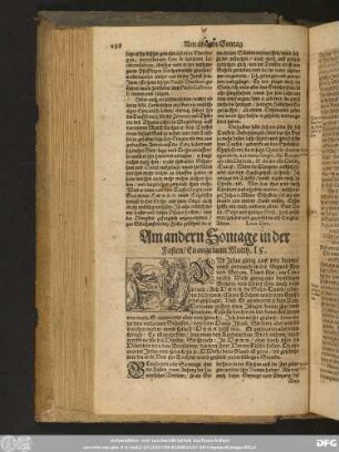 Am andern Sontage in der Fasten/ Evangelium Matth. 15.