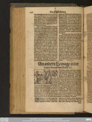 Am andern Sontage in der Fasten/ Evangelium Matth. 15.