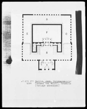 Berlin, ehemaliges Pergamonmuseum (erbaut von Wolff)