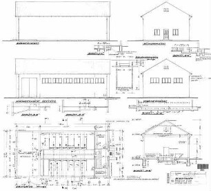 Bietigheim (Baden): Errichtung einer Kuppelstelle mit Garage der Flm Nebengeb.