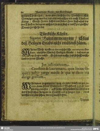 Türckische Käyser