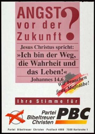 PBC, Landtagswahl 1992
