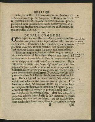 Memb. II. De Sale Communi.