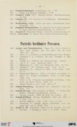 Porträts berühmter Personen (Nr. 226-925)