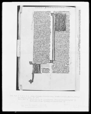 Heisterbacher Bibel — Initialen A und P, Folio 486verso