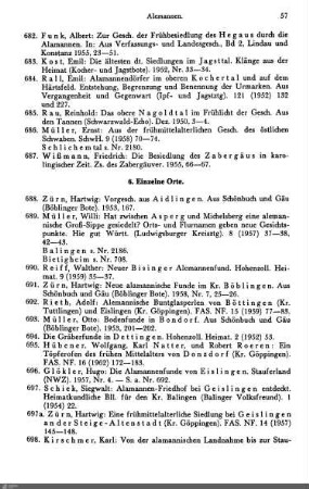 6. Einzelne Orte