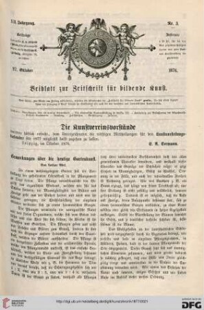 Heft 3 (27. Oktober 1876)