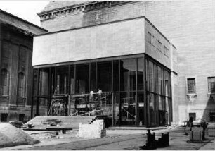 Bau des Eingangsgebäudes des Pergamonmuseums
