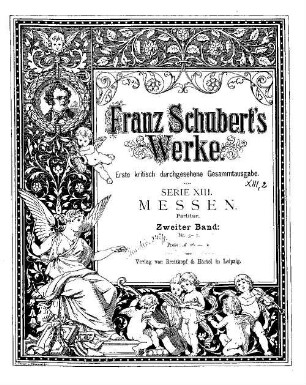 Franz Schuberts Werke. 13,2. Bd. 2. - Partitur. - 1887. - 341 S.