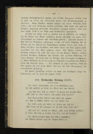 113. Barbarossas Rettung (1167).